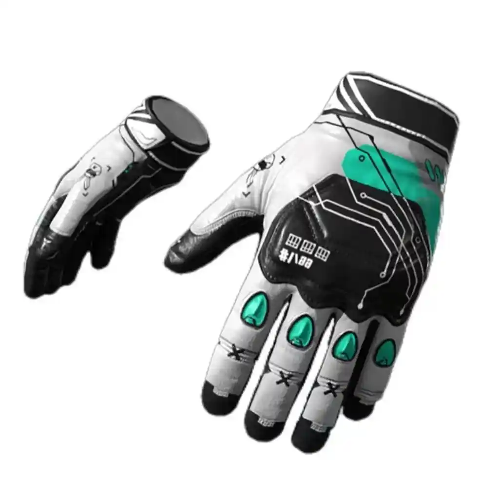 PUBG Skin Cyber Rabbit Gloves