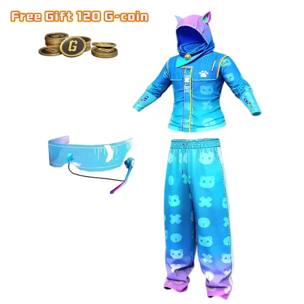 PUBG Skin Aixleft’s Gaming Streamer Set
