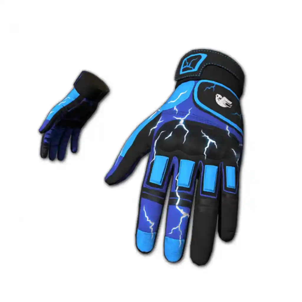 PUBG Skin Blue Thunder Gloves
