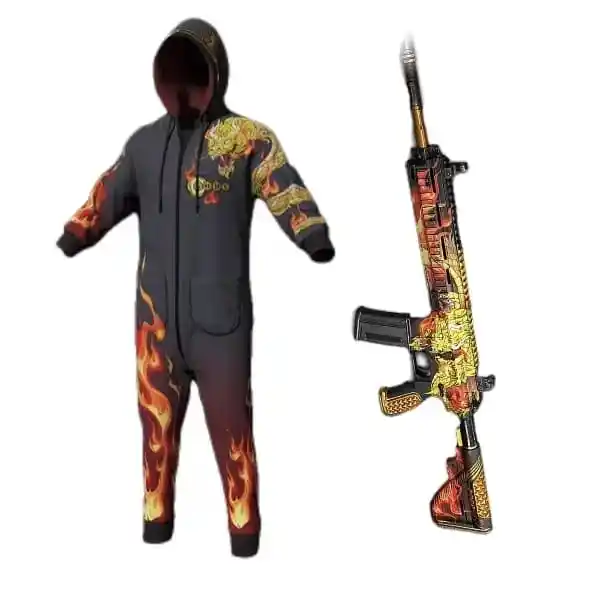PUBG Skin Godv Bundle m416 + PJ