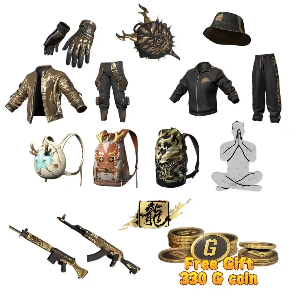 PUBG Lflong's Vigorous Spirit Mega Bundle
