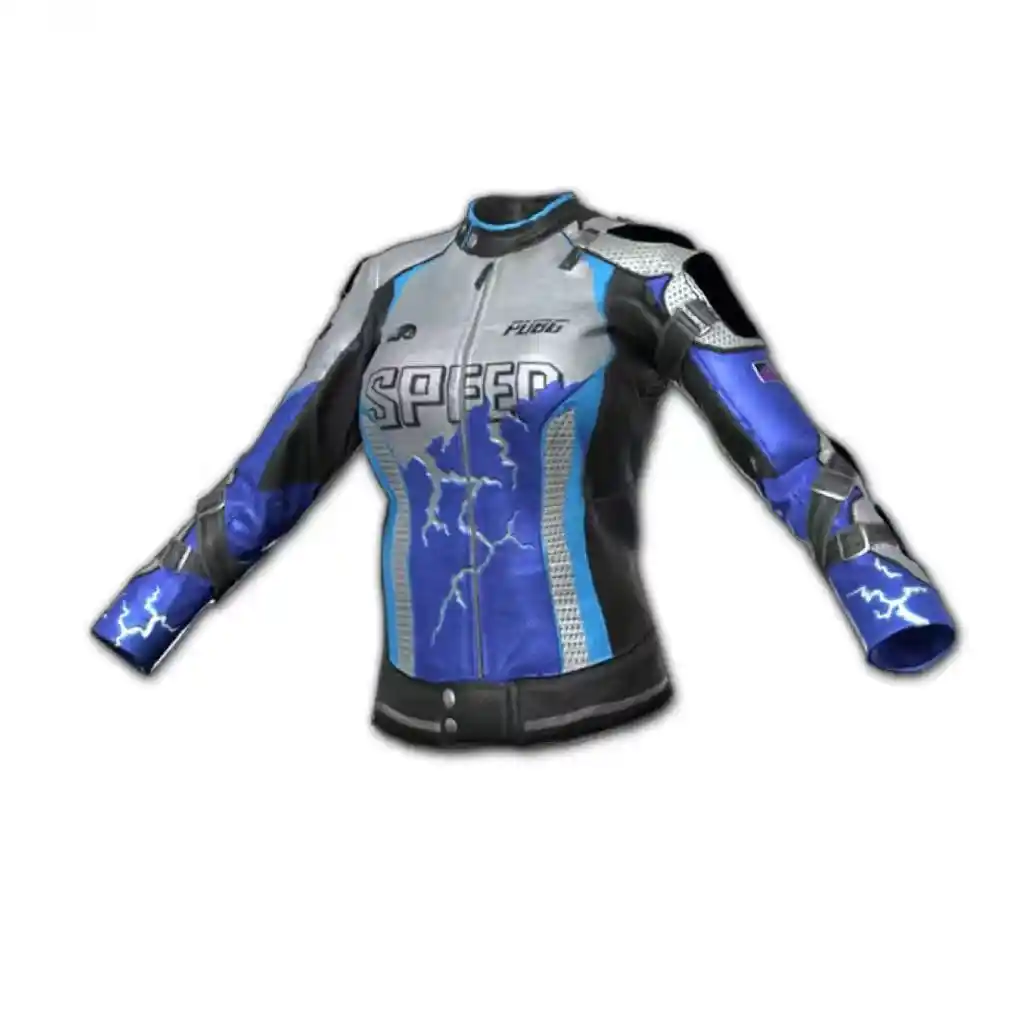 PUBG Skin Blue Jacket Thunder Speed