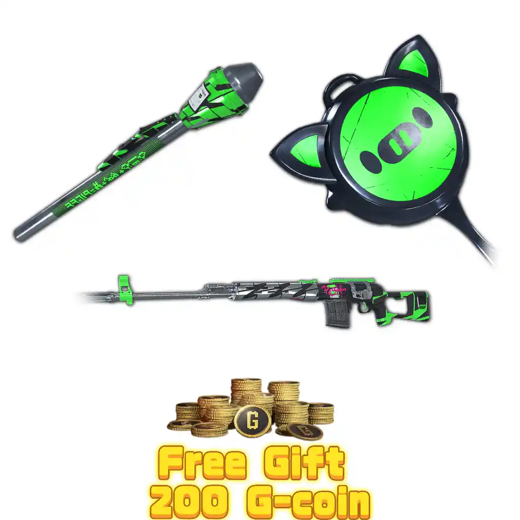 PUBG Pigff Tactical Piggies Weapon Set
