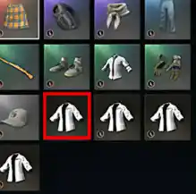 PUBG Wangyu White Sports Jacket Crate One