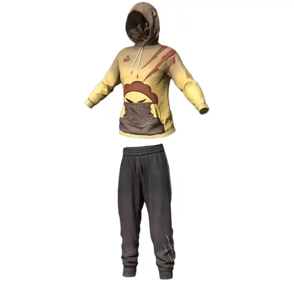 PUBG Skin Rash Beixi's Hoodie Set