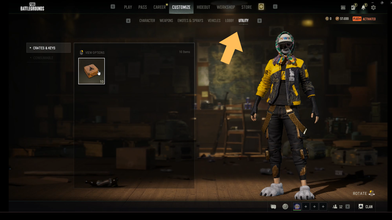 Step 4: For crates cdk and items code
